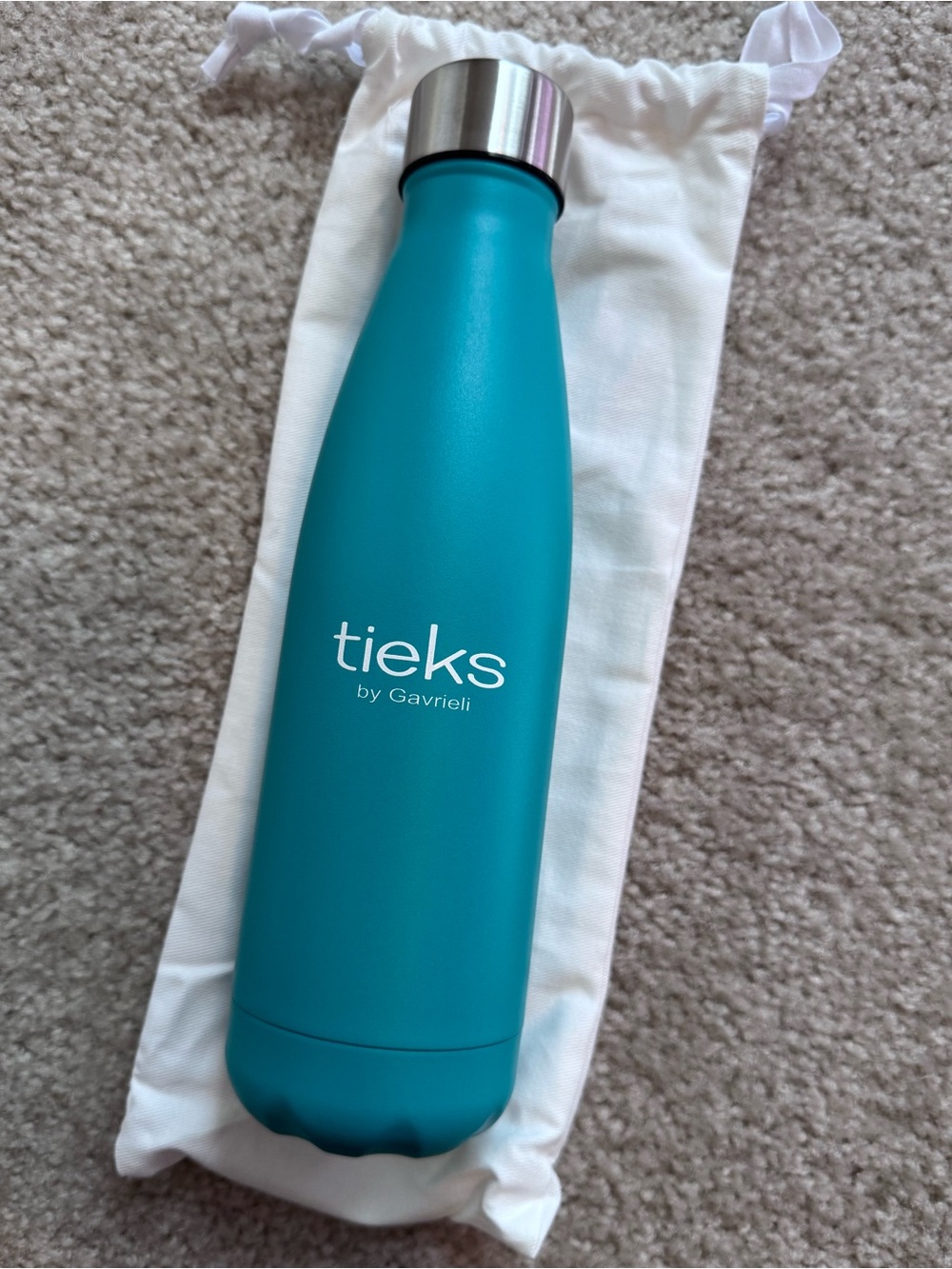 Tieks by Gavrieli Teal Stainless Water Bottle